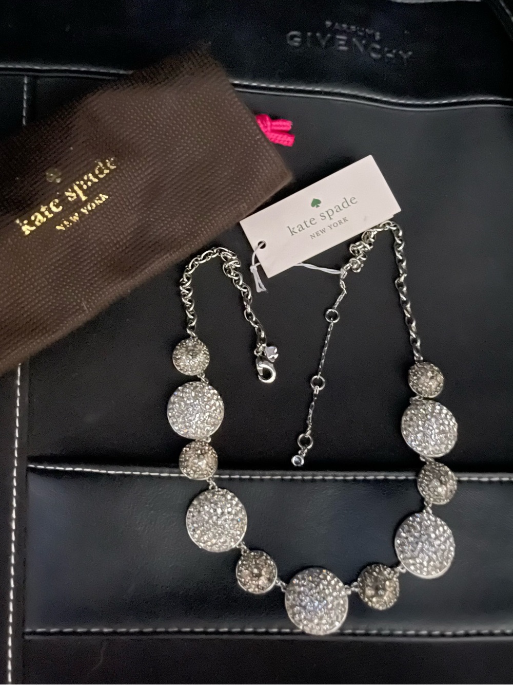 Kate Spade New York RETIRED STUNNING Razzle Dazzle Necklace NWT & Original Dusty